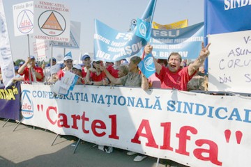 Sindicaliştii ies în stradă din 29 septembrie